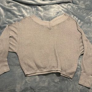 Free People oversized long sleeve
